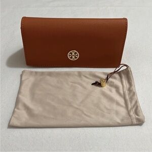 Tory Burch Sunglasses case with dust bag NWOT
